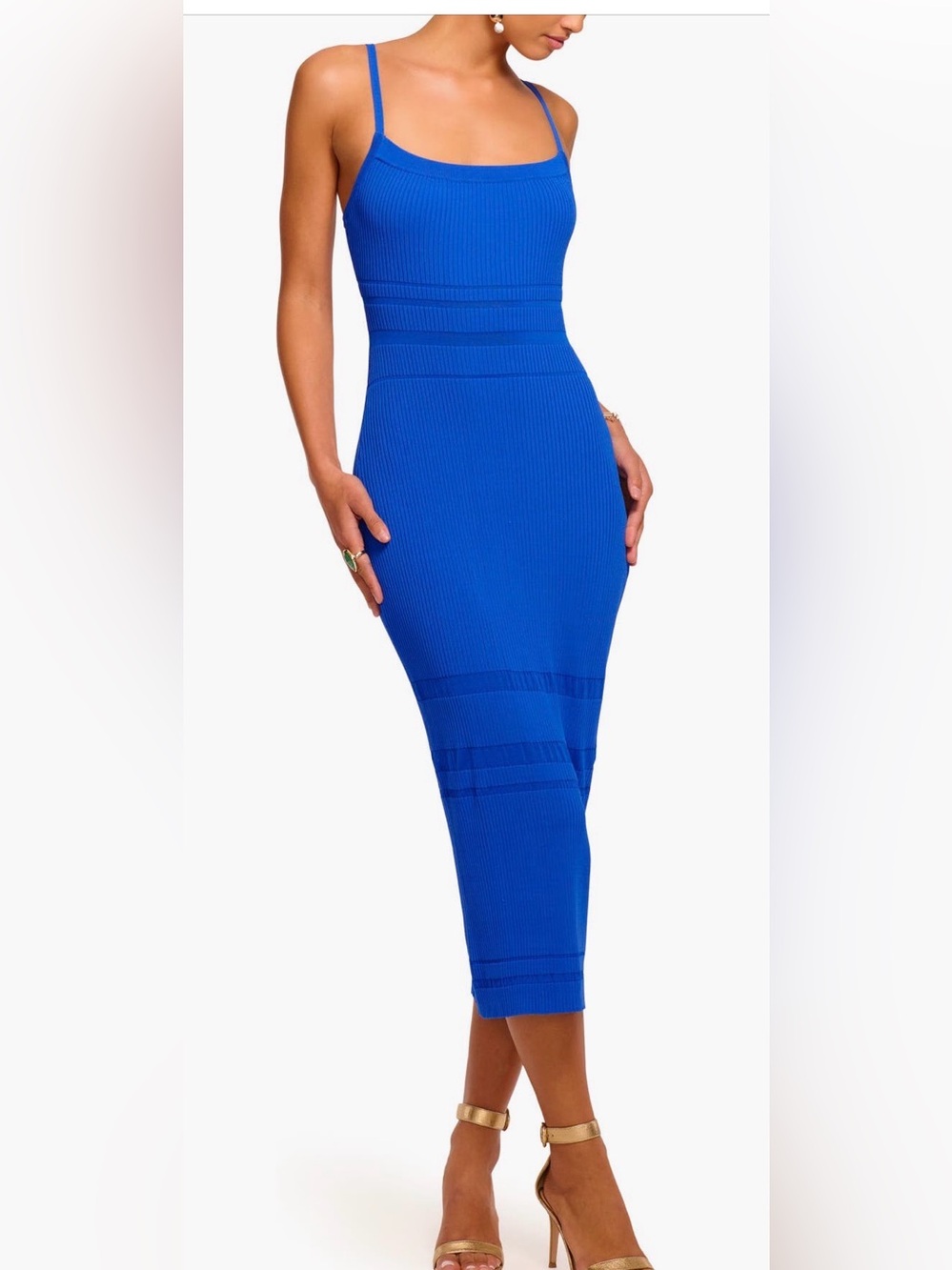 Ramy Brook Shiann Bodycon Midi Dress NWT